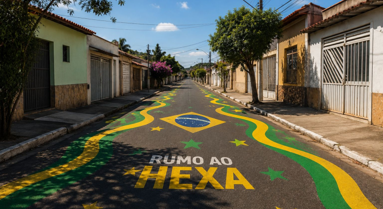 Pintura de ruas para a Copa será permitida em BH somente com autorização da prefeitura