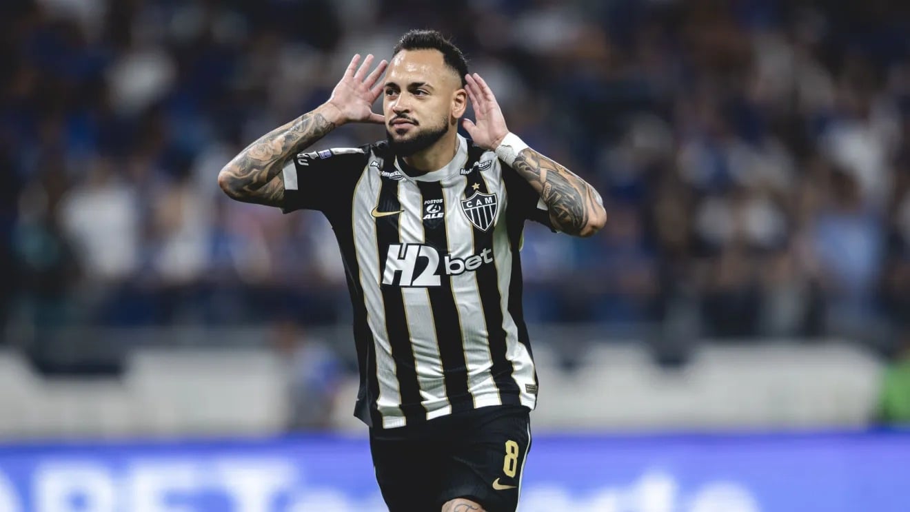 Atlético domina clássico no Mineirão e vence Cruzeiro por 3 a 1