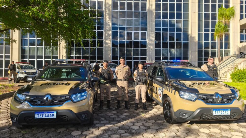 Itabira: Polícia Militar recebe duas novas viaturas