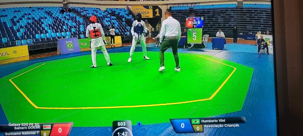 Atleta de Itabira entra para a história como campeão Pan-Americano de Taekwondo no Rio de Janeiro