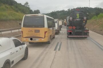 Obras na BR-381 causam lentidão em diferentes trechos entre Belo Horizonte e Governador Valadares; saiba quais