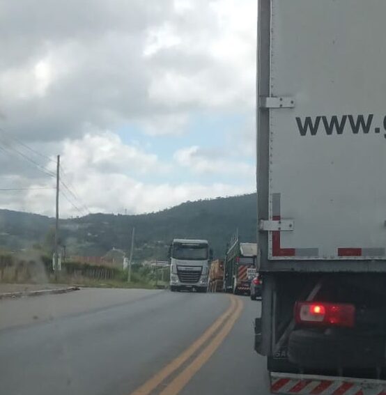 Obras na BR-381 causam lentidão em diferentes trechos entre Belo Horizonte e Governador Valadares; saiba quais