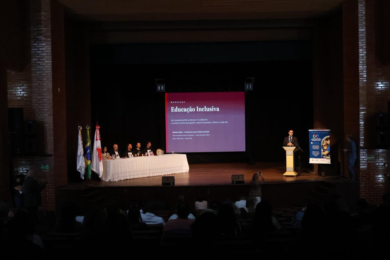 Workshop da Inclusão reúne autoridades e especialistas para debater educação inclusiva em Itabira