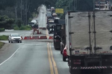 Obras na BR-381 podem causar lentidão em diferentes trechos entre BH e Governador Valadares nesta sexta-feira; saiba mais