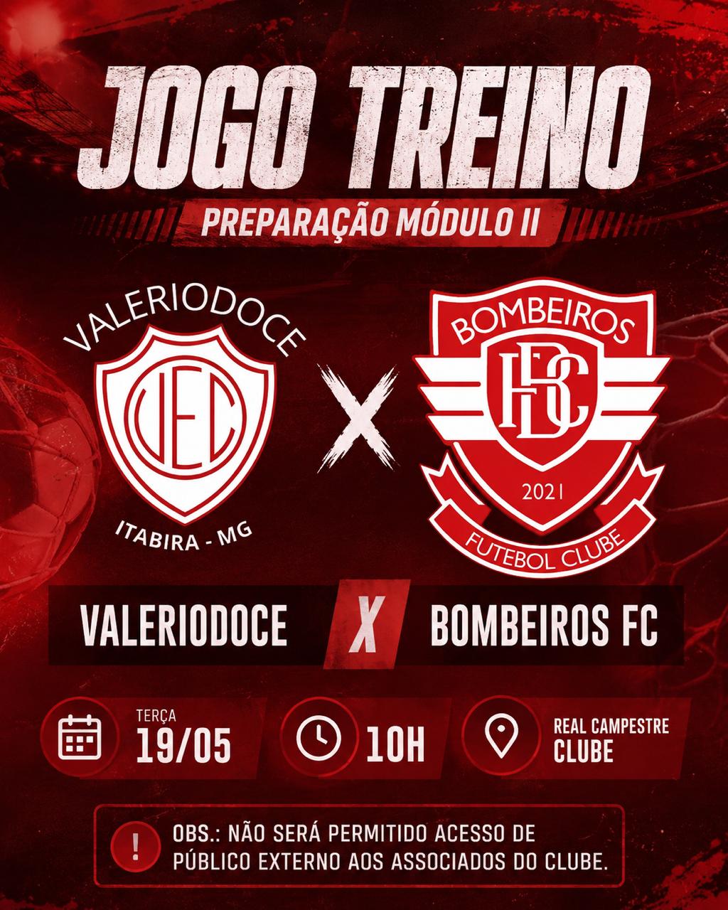 Valério faz segundo jogo-treino nesta terça-feira e intensifica preparação para estreia no Módulo II