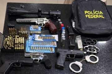Polícia Federal deflagra operação contra tráfico internacional de armas e mira grupo que movimentou R$ 66 milhões em MG