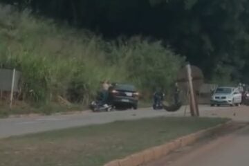 Acidente entre carro e moto reacende debate sobre segurança na MG-436, em Barão de Cocais