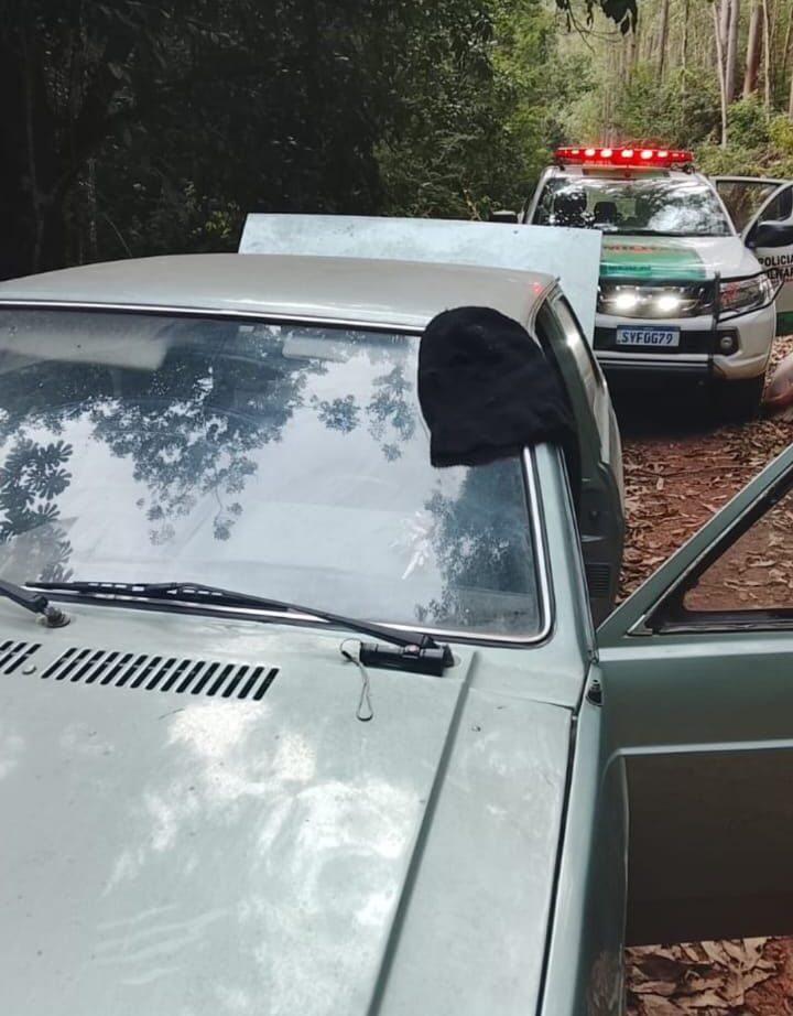 Perseguição termina com dois presos por suspeita de furtos na zona rural de Itabira