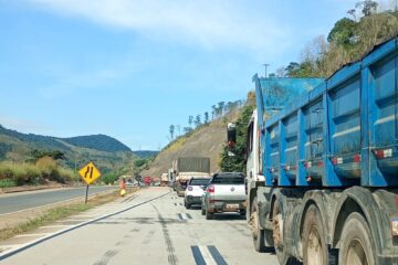 Confira o cronograma de obras e serviços na BR-381, entre Caeté e Governador Valadares