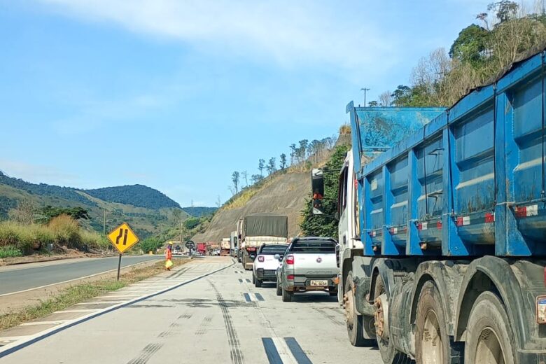 Confira o cronograma de obras e serviços na BR-381, entre Caeté e Governador Valadares