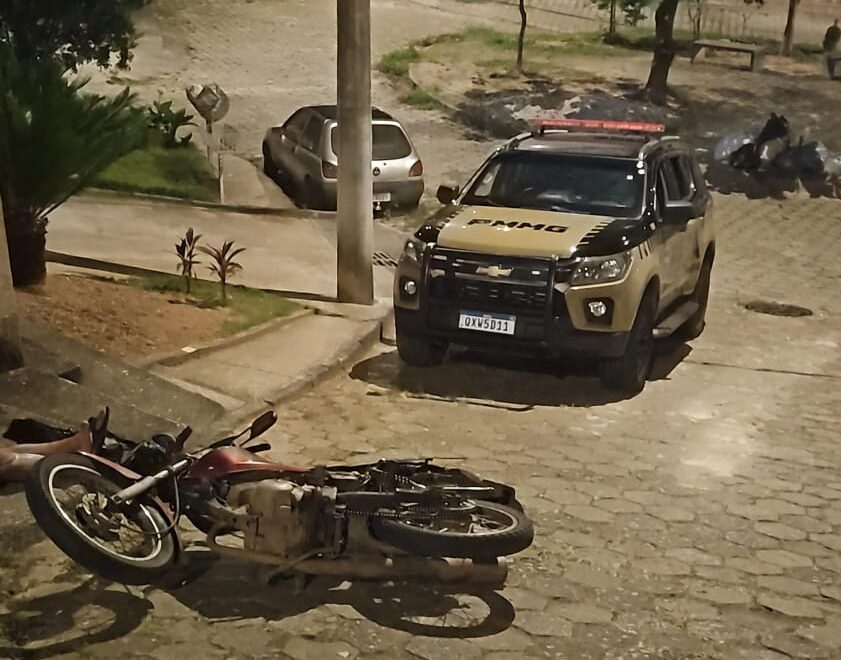 Motociclista é detido após fugir da Polícia Militar e realizar manobras perigosas em Itabira