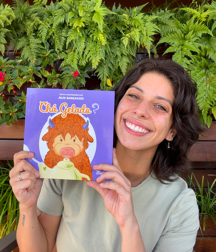 Artista belorizontina Juju Gonçalves lança primeiro livro infantil