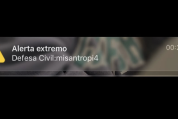 Falso alerta da Defesa Civil atingiu cerca de 30 milhões em 8 estados