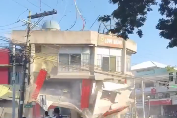 Terremoto de magnitude 7,8 nas Filipinas deixa ao menos 37 mortos e mais de 32 mil desabrigados