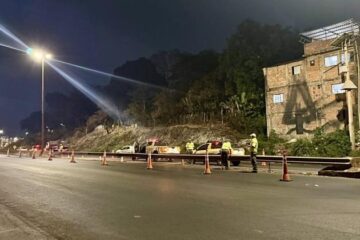 Novo Anel recebe troca de 76 metros de defensas metálicas em BH