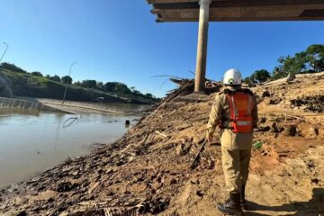 Ponte de R$ 36 milhões desaba e deixa quatro feridos no Acre