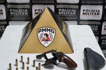 Homem é preso após ameaçar vendedor de motocicleta com arma de fogo em Santa Bárbara