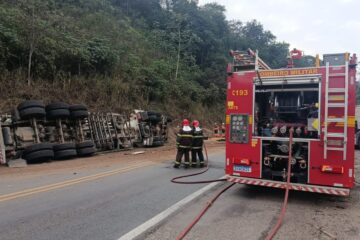 Após cerca de 26 horas de interdição total, BR-381 tem trânsito liberado em “sistema pare e siga” em Belo Oriente