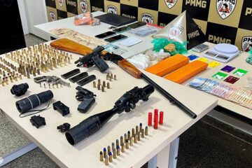 Operação Luminis mobiliza 110 policiais e atinge organizações criminosas em Nova Era e outras três cidades da região
