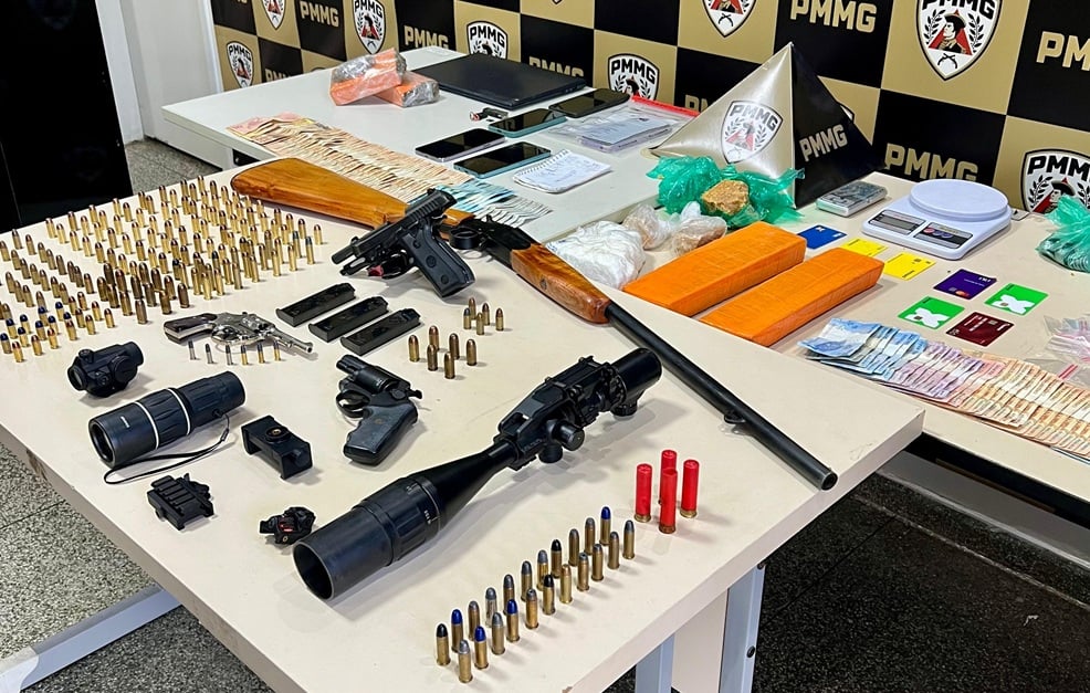 Operação Luminis mobiliza 110 policiais e atinge organizações criminosas em Nova Era e outras três cidades da região