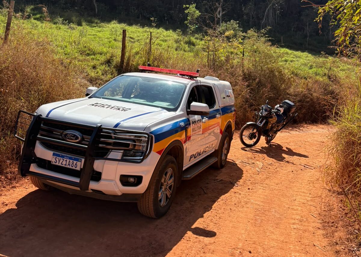 Polícia Militar prende suspeito de esfaquear mototaxista e recupera moto roubada em Itabira