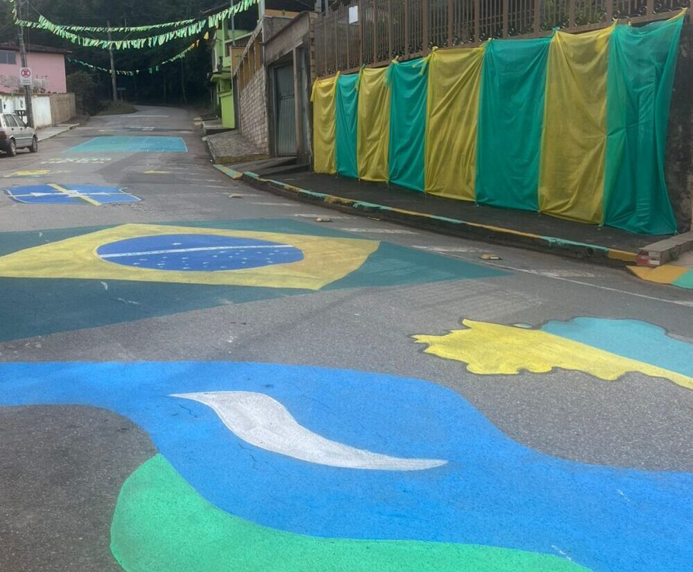 Itabira: rua Netuno abre programação do “Nossa Rua é Hexa” com transmissão da estreia do Brasil na Copa do Mundo