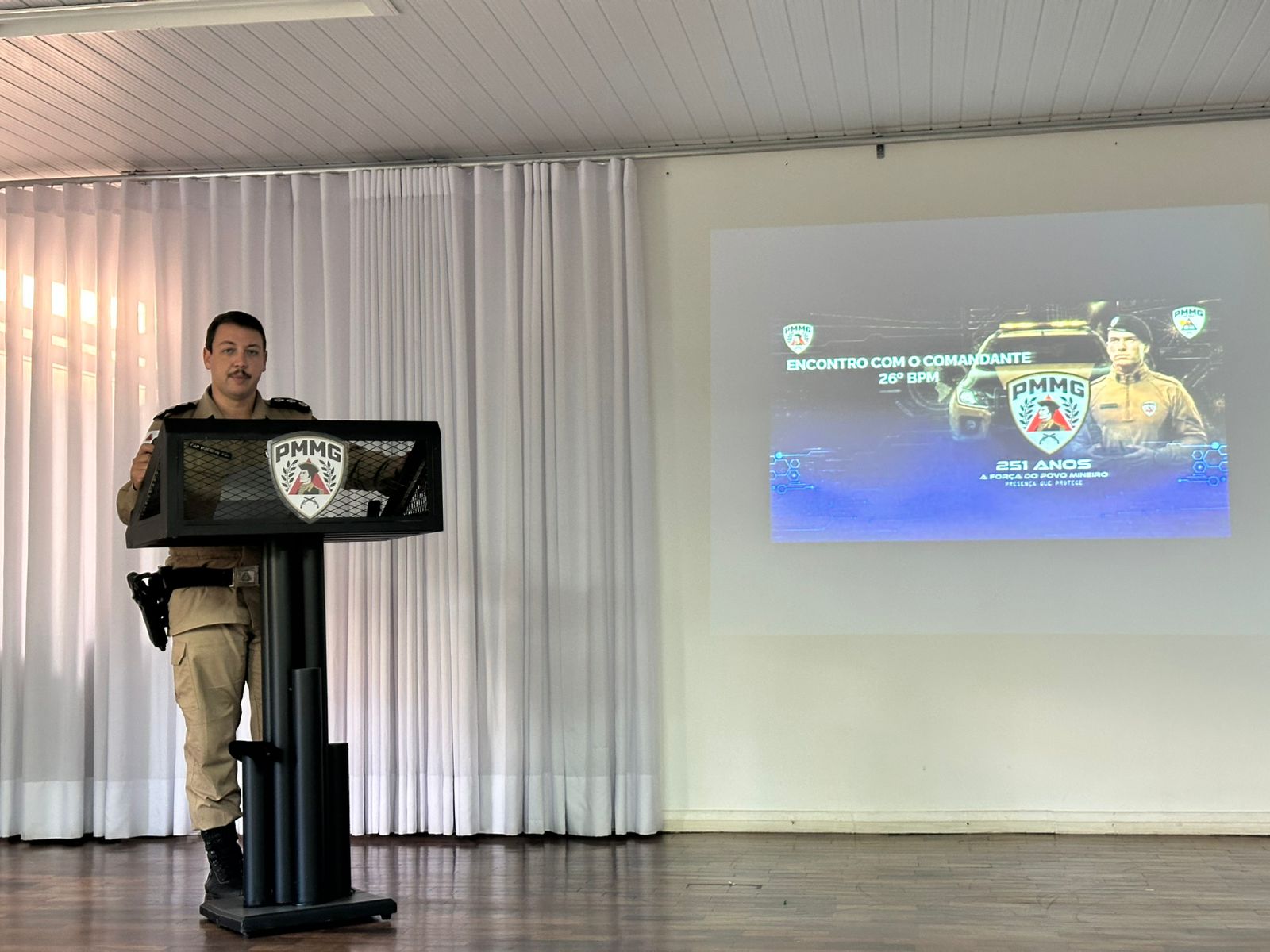 26º BPM apresenta balanço operacional com dados de segurança pública de Itabira e região