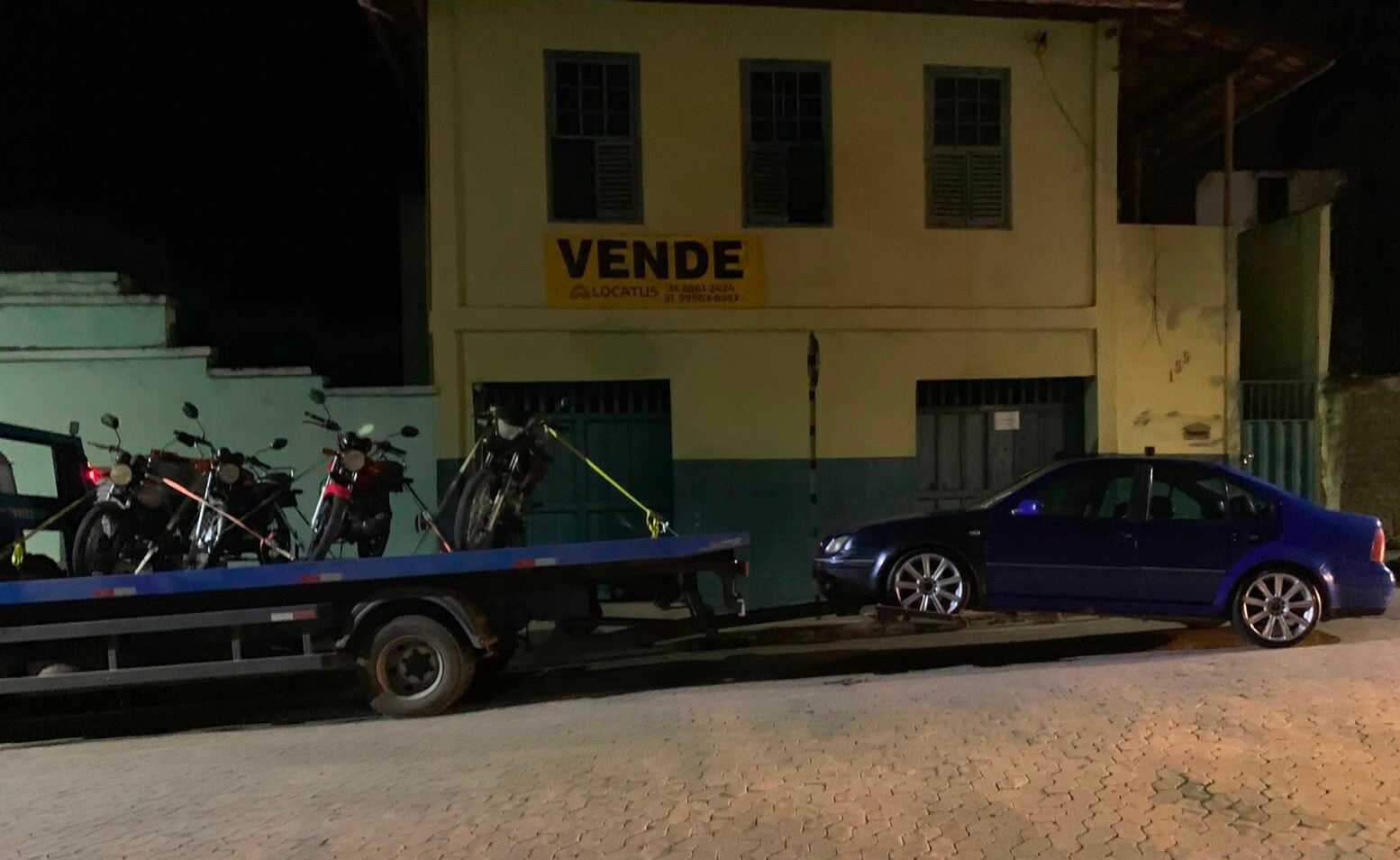 Operação da Polícia Militar remove cinco veículos e registra 23 infrações de trânsito em Nova Era