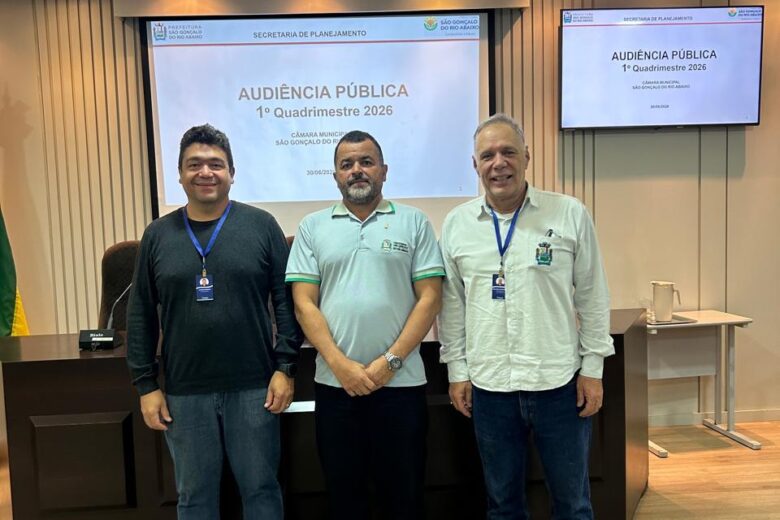 São Gonçalo do Rio Abaixo:  Audiência Pública  apresenta metas fiscais do primeiro quadrimestre de 2026