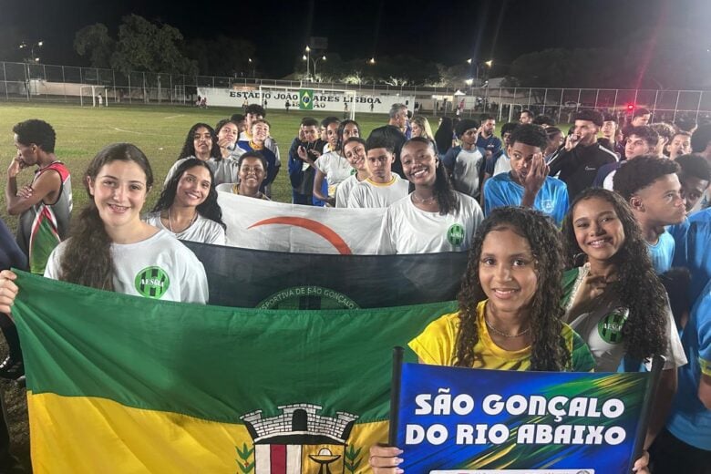 São Gonçalo do Rio Abaixo participa da etapa regional dos JEMG em Almenara