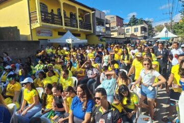 Copa do Mundo: bairro João XXIII recebe a transmissão do jogo entre Brasil e Noruega pelo projeto “Nossa Rua é Hexa”