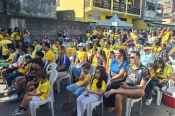 “Nossa Rua é Hexa”: bairro João XXIII, em Itabira, recebe a transmissão do jogo entre Brasil e Noruega pela Copa do Mundo