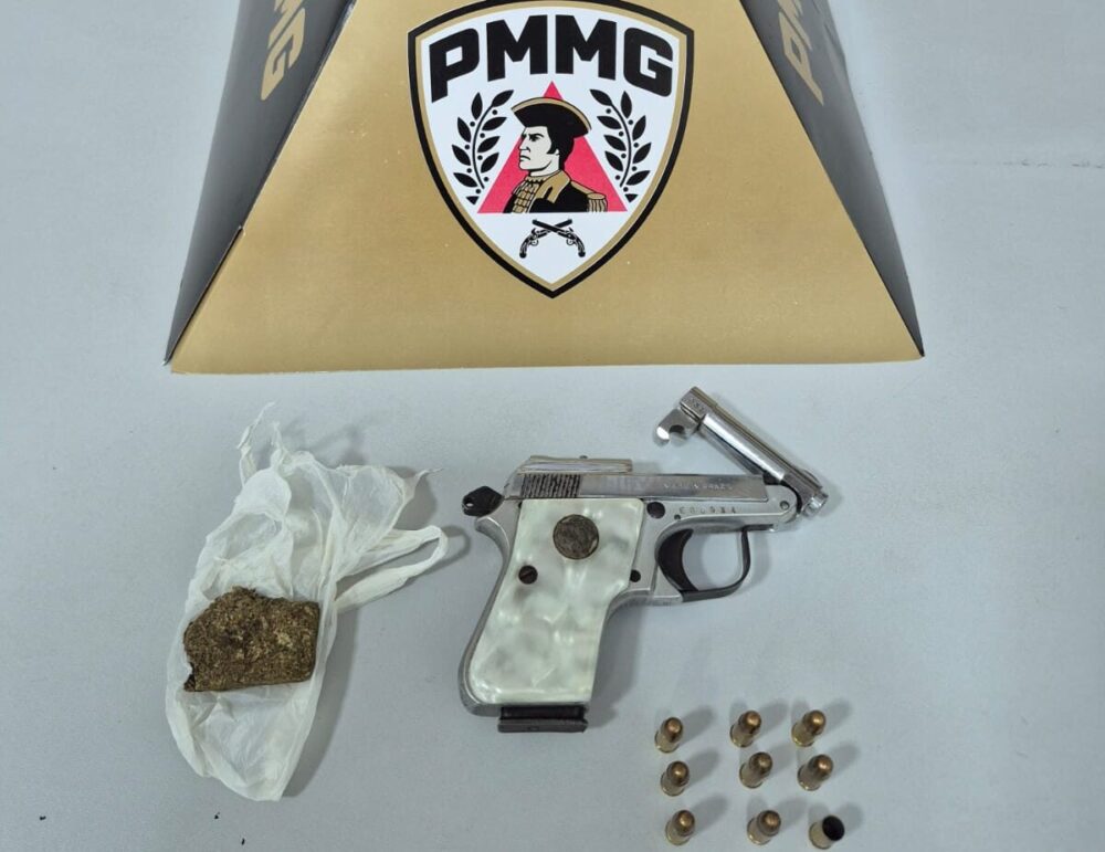Itabira: ocorrência de disparo acidental leva Polícia Militar a apreender arma de fogo no Clóvis Alvim II