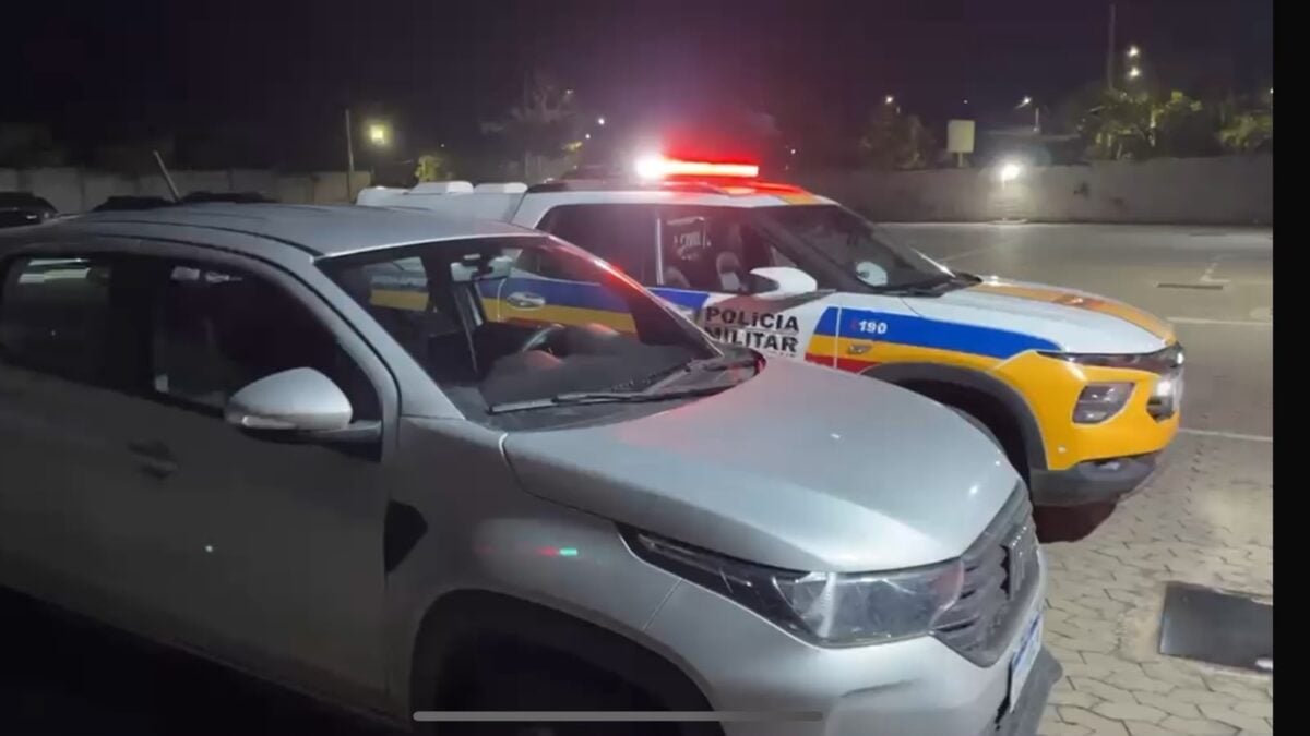 Fiat Strada furtada em Contagem é recuperada em Itabira
