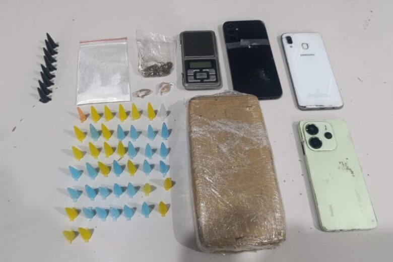Operação do Tático Móvel desarticula ponto de tráfico e termina com duas prisões em Itabira