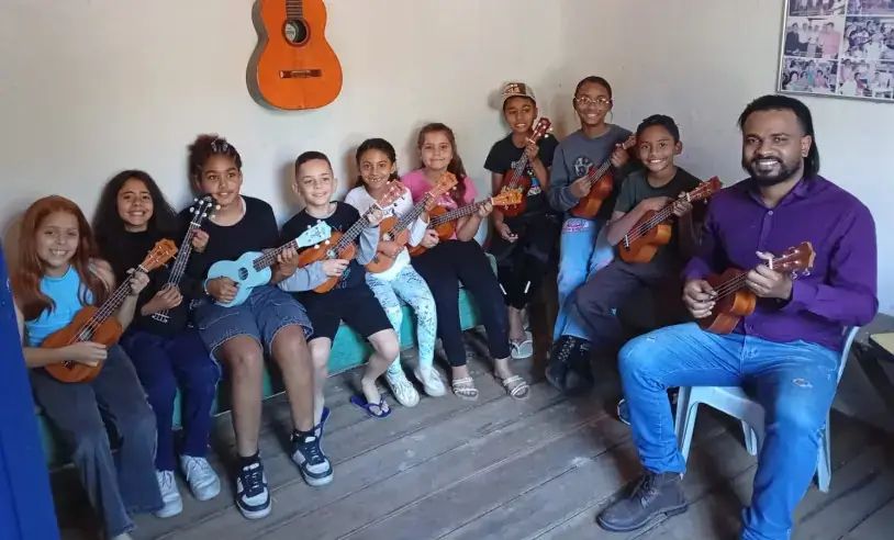 Música abre novos caminhos para jovens da rede pública de ensino em Bom Jesus do Amparo