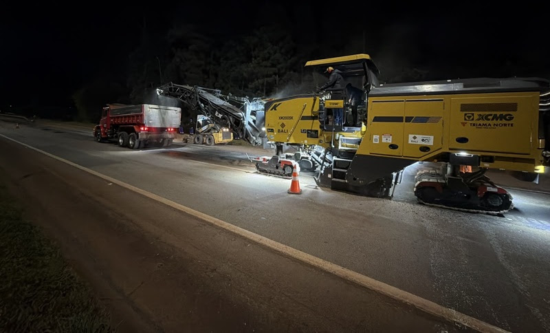 Obras na BR-040 terão intervenções noturnas e diurnas ao longo da semana; saiba mais