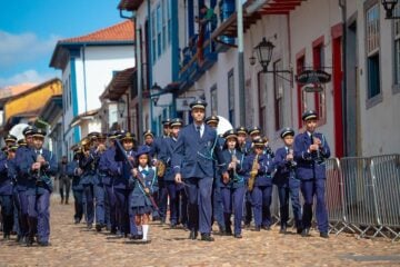 O Primeiro   Festival das  tradicionais Bandas de Música será a  atração de Mariana  em setembro