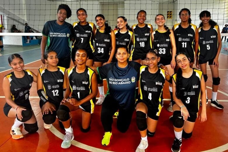 São Gonçalo do Rio Abaixo:  futsal feminino Sub-17 conquista título nos Jogos de Inverno Regionais