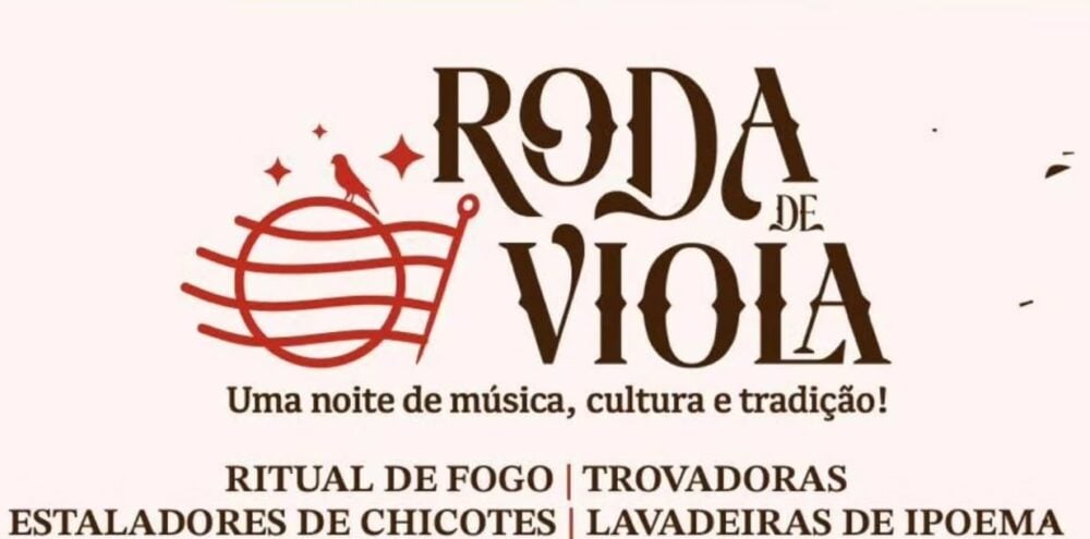Ipoema recebe noite de música e tradição com a “Roda de Viola” neste sábado; confira a programação