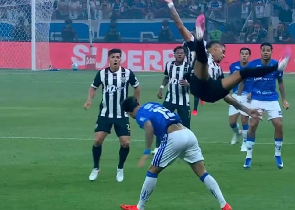 Kaio Jorge é advertido pelo STJD e pode jogar o clássico decisivo entre Atlético e Cruzeiro pela Copa do Brasil