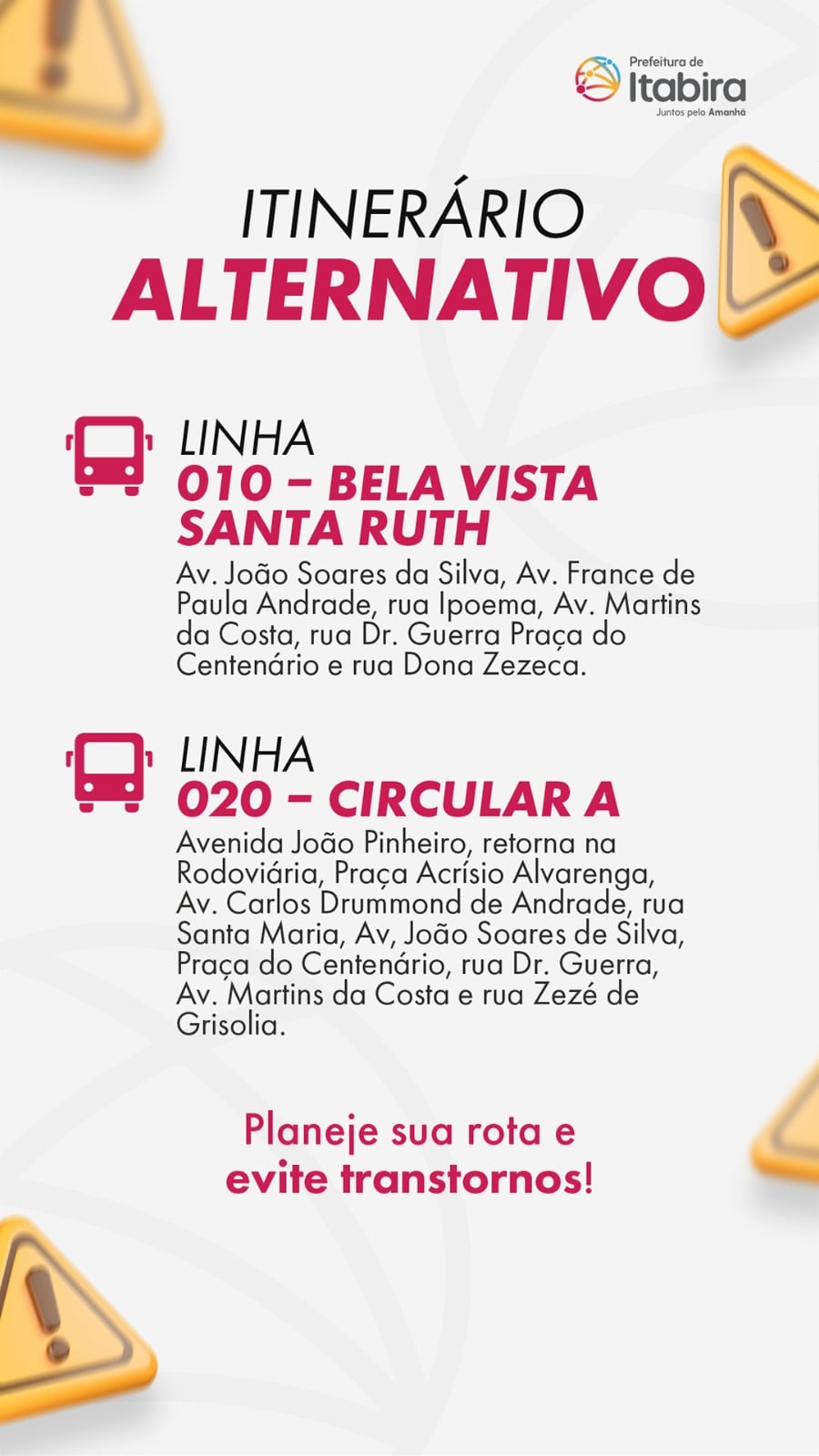 Rua Dom Prudêncio terá interdição parcial nesta sexta-feira em Itabira