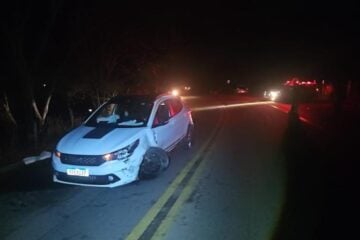 Motorista com suspeita de embriaguez é detido após colisão na MGC-120 em Santa Maria de Itabira