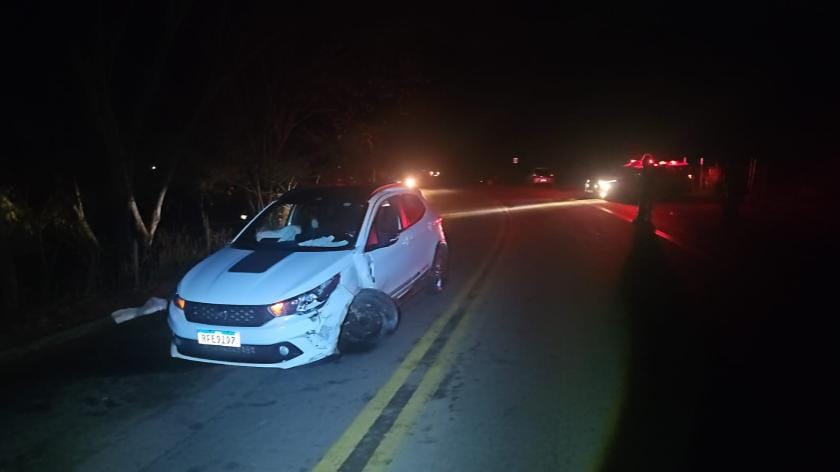Motorista com suspeita de embriaguez é detido após colisão na MGC-120 em Santa Maria de Itabira
