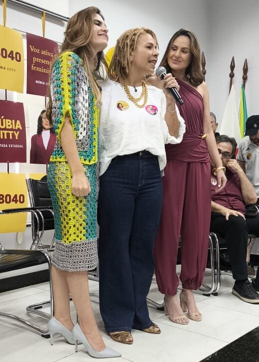 Áurea Carolina, Raquell Guimarães e Núbia City lançam candidaturas em Itabira