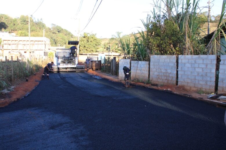 Barão de Cocais: obras de infraestrutura no bairro São Vicente entram na fase de acabamento