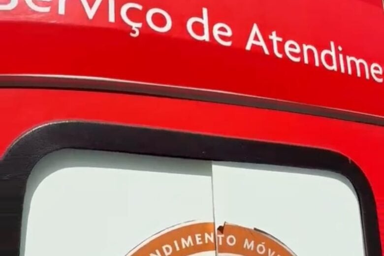 Ambulância do Samu é atingida por tiro durante atendimento em João Monlevade