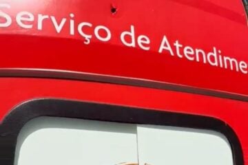 Ambulância do Samu é atingida por tiro durante atendimento em João Monlevade