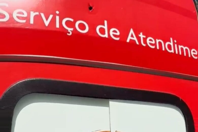 Ambulância do Samu é atingida por tiro durante atendimento em João Monlevade
