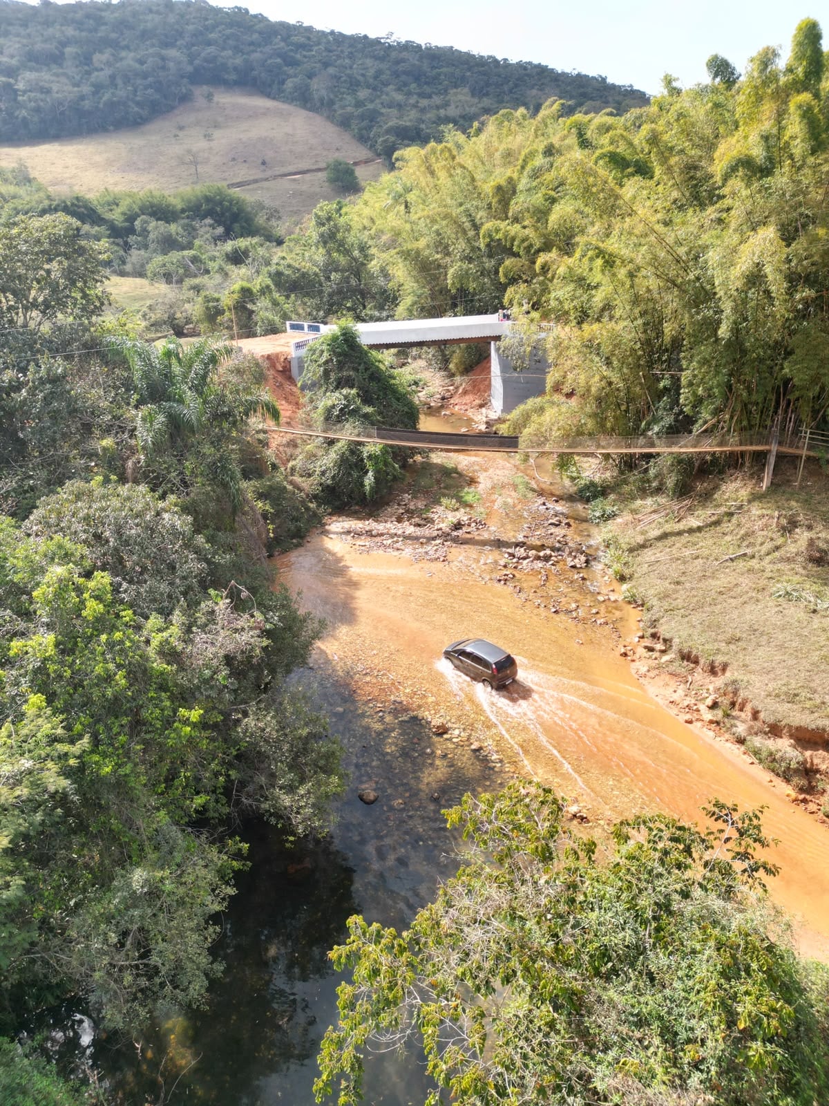 Itambé do Mato Dentro: ponte de Santana é inaugurada em Cabeça de Boi após décadas de reivindicação da comunidade